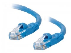 Kabel / 15 m Mlded/Btd Blue CAT5E PVC UT