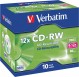 Verbatim Speichermedien CD-RW 700MB 12X 10er JC