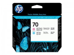 HP No 70 Printhead/Cyan + Light Magenta