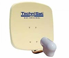 Satman 45 + Unysat Single LNB / Beige