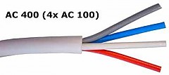 AC 400 120dB Quadro 50m / Weiss