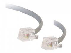 Kabel / 10 m RJ11 6P4C Straight Modular 