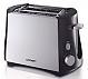 Cloer Toaster 3410 / Silber-Schwarz