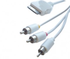 iPod Anschlukabel, iPod-Stecker auf 3 x Cinchstecker