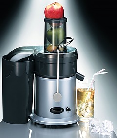 40123 Design Juicer / Schwarz-Edelstahl