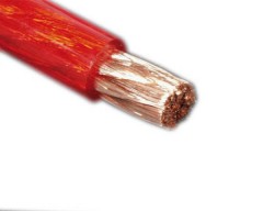 Powerkabel ECO, 10 mm, rot-transparent, 100 m