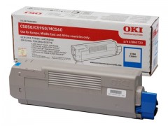 OKI Toner cyan fr C5850, 5950