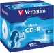 Verbatim Speichermedien CD-R 80Min 10er JC AUDIO