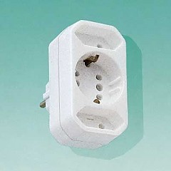 Duoversal Adapter  bianco