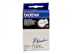 Brother TC-293 / Farbband / wei / blau 