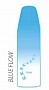 Leifheit 76012 Bezug BlueFlow AirActive M/ Steamer/ Steamer Express / Blau-Weiss