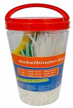 Kabelbinder-Set 650 St