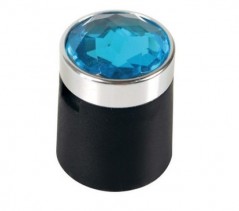 Radmutternabdeckung CRYSTAL, blau, 17 mm, 20 St.