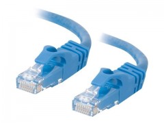 Kabel / 1 m Blue CAT6PVC SLess Xover UTP