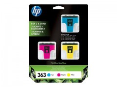 HP No 363 Ink Cart/cyan+magenta+yellow