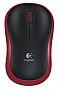 Logitech M185 Wireless Mouse / Rot